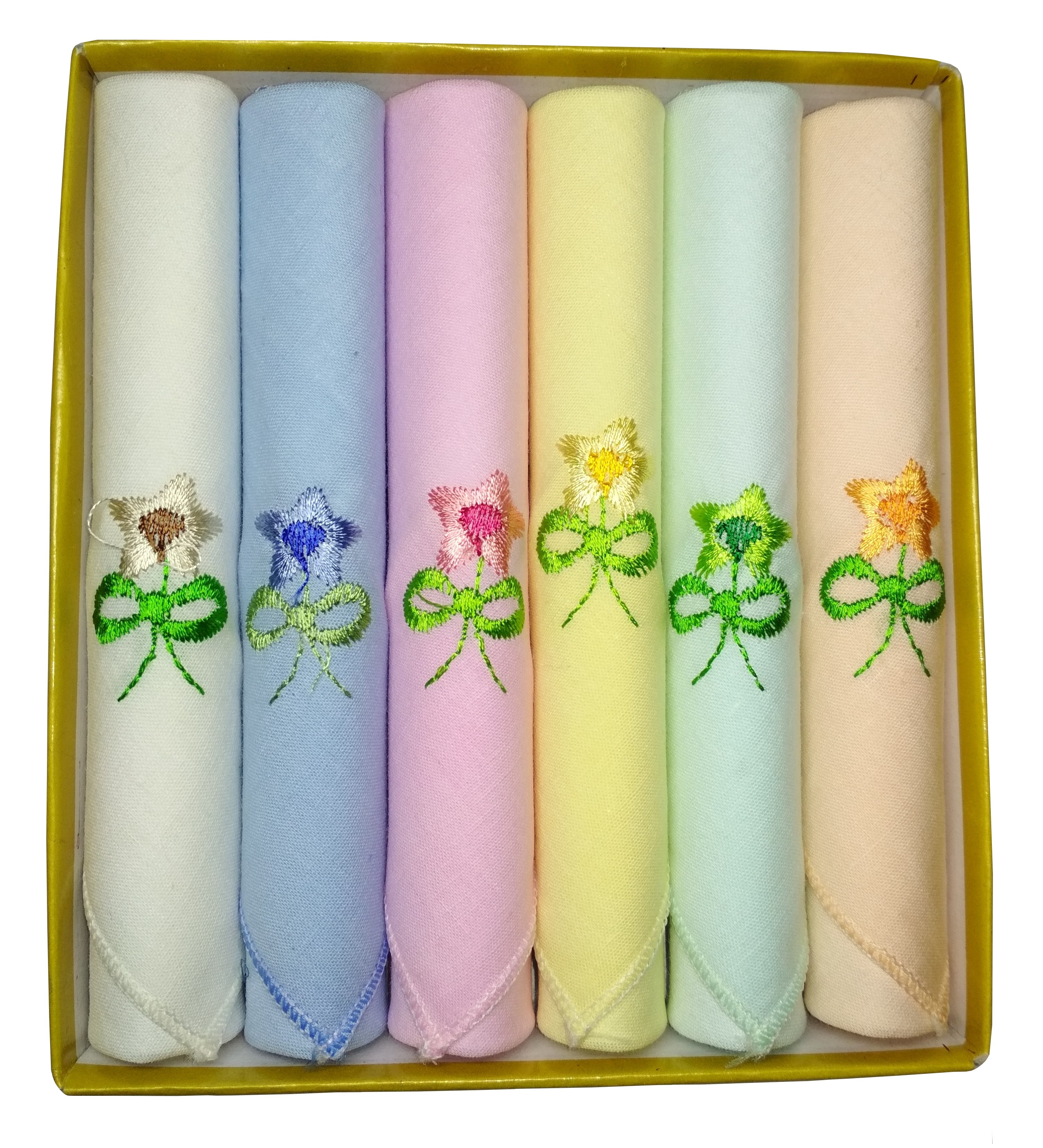 Cotton Light Buty Design Handkerchiefs