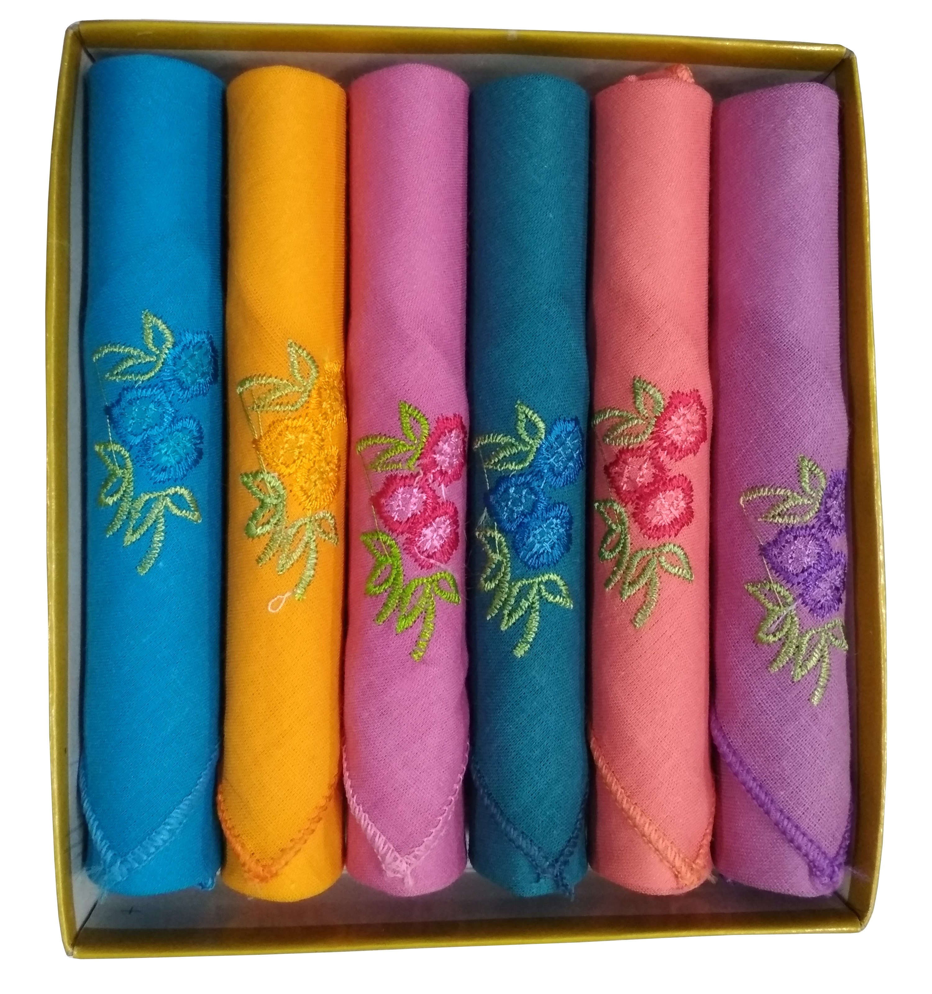 Cotton Buty Design Multi Handkerchiefs