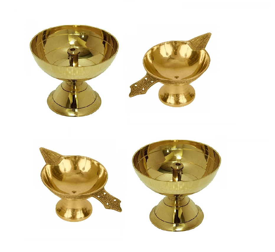 2 pcs Paro Pyali & 2 pcs Laxmi Diya